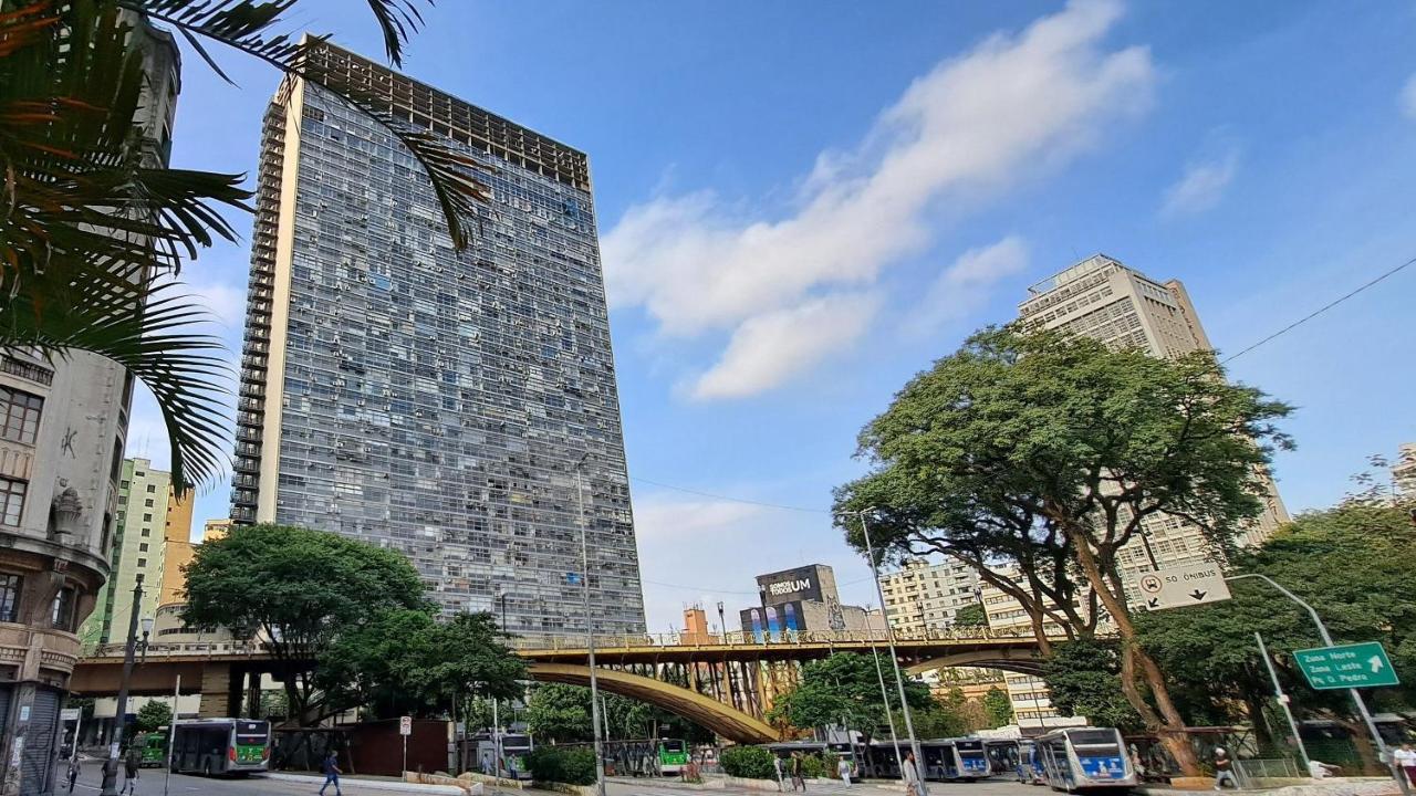 サンパウロEdificio Mirante Do Valeアパートメント エクステリア 写真